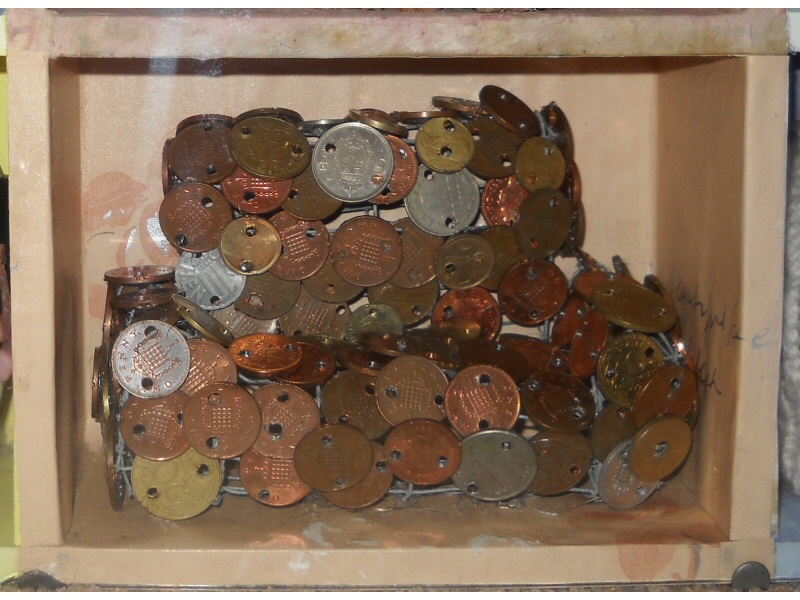 Photo - Home (aka Sofas) 2001 - Coins - Home (aka Sofas) 2001 - For Sale - © Sarah Myerscough