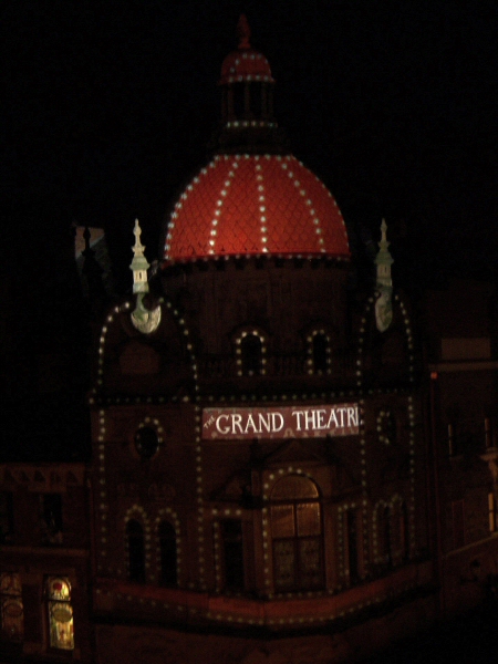 Photo - A classic west end theatre slide - Grand Theatre Slides 2008 - Blackpool Illuminations Gallery - &copy; Sarah Myerscough