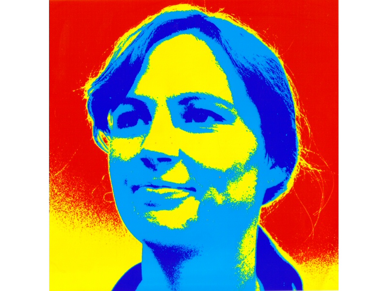 Photo - Original print of Sarah Myerscough (me) Local Heads road feature - Local Heads 2008 - Blackpool Illuminations Gallery - &copy; Sarah Myerscough